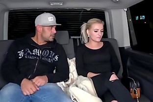 Blonde Amateur Eats Loads of Jizz After Van Sex 12 min
