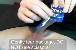 How to Properly Put On A Condom 18  EDUCATIONAL INSTRUCTIONAL DEMONSTRATION