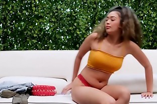 Big Ass Asian Girl Gets Very Horny During Audition