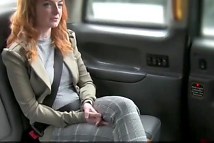 Hottie Euro girl gets pussy slammed hard by pervy drivers big cock