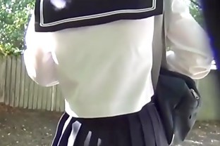 Japanese teen ass spermed