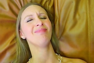 Super hot amateur does it all on a casting couch